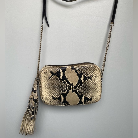 Jimmy Choo Athini Camera Bag Python-Effect - Picture 6 of 6